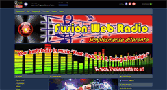 Desktop Screenshot of fusionwebradio.com